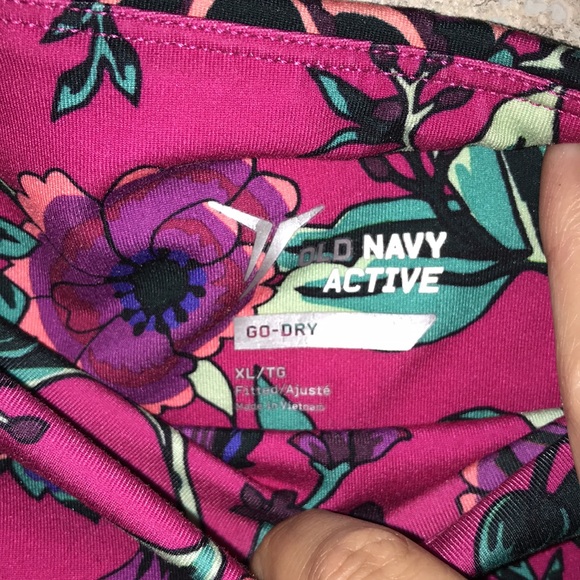 Old Navy Active Floral Athletic Pants - Picture 3 of 6